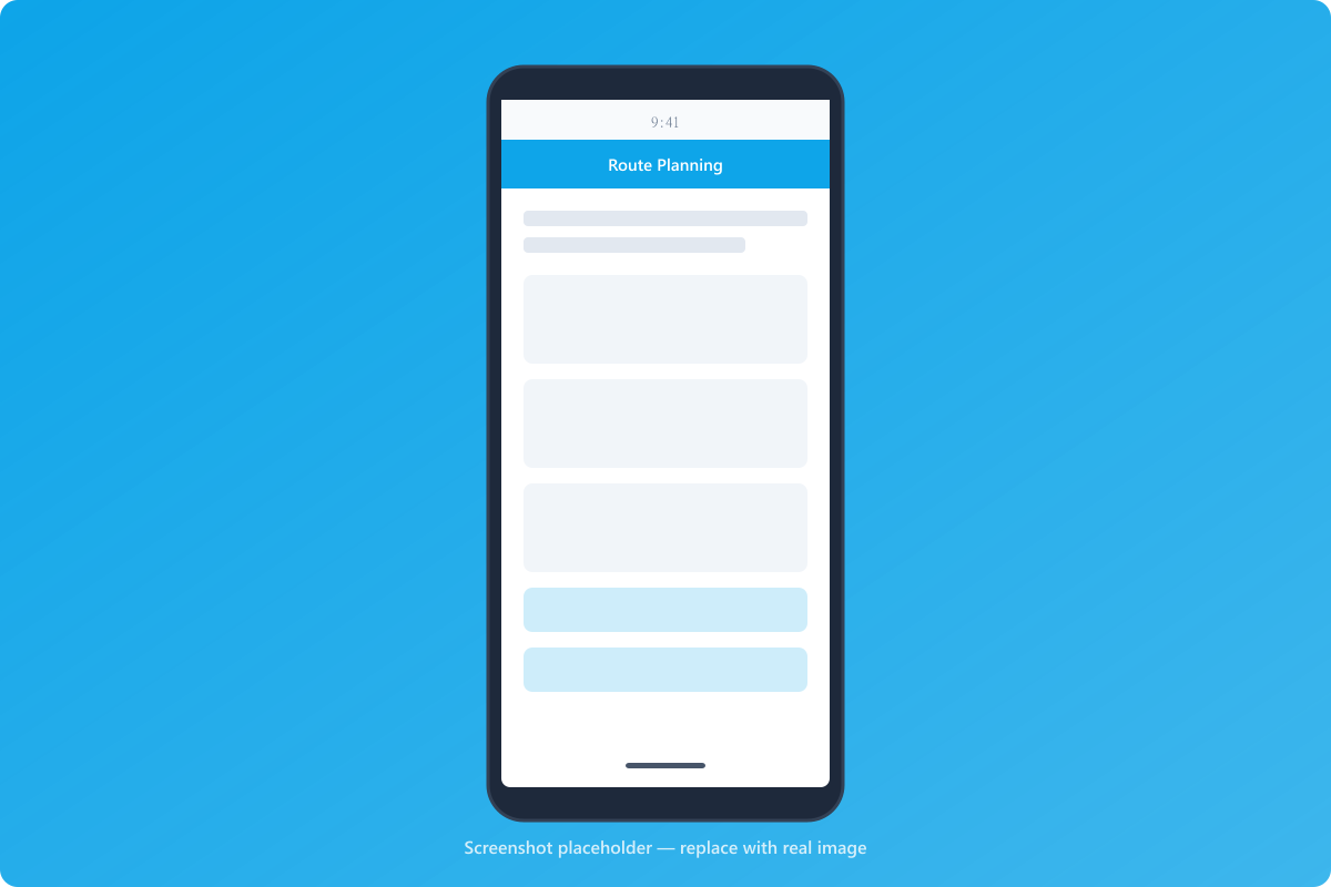 Pool service software route planning — drag-and-drop route builder with map view